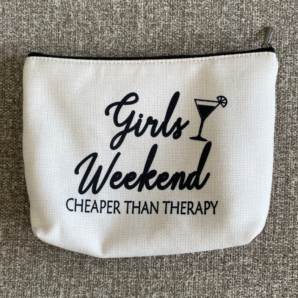 Off-White Canvas Weekend Pouch
